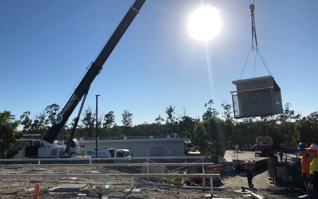 20 Mod School Building Installation for Fleetwood